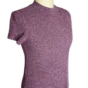 Gap Maternity Sweater Dress Womens Maternity Size S Purple Heathered